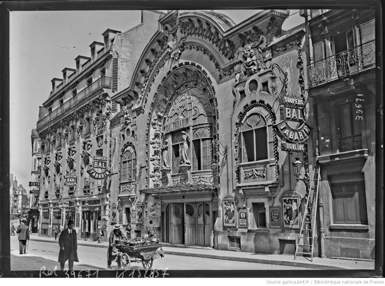 façade Tabarin avant-après façade Tabarin avant-après